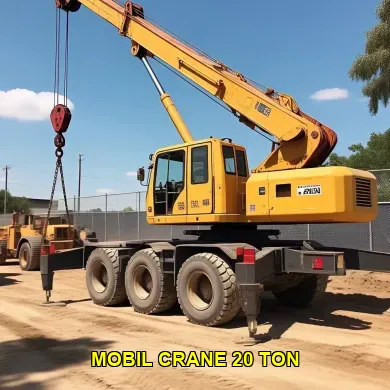 Mobil Crane 20 Ton untuk Evakuasi di Jembatan Layang Kentungan Yogyakarta